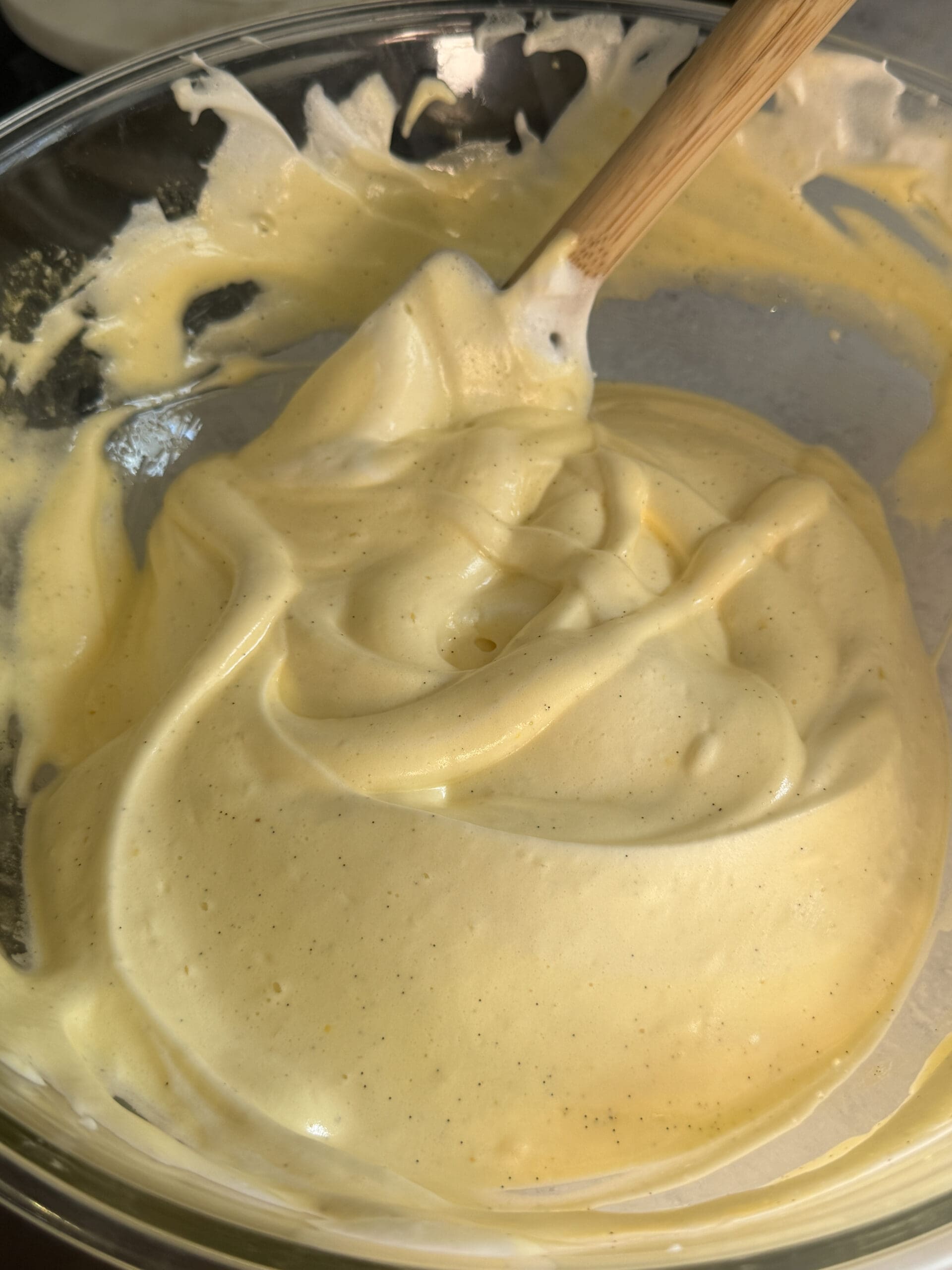 Vanilla Semifreddo with Strawberry Sauce