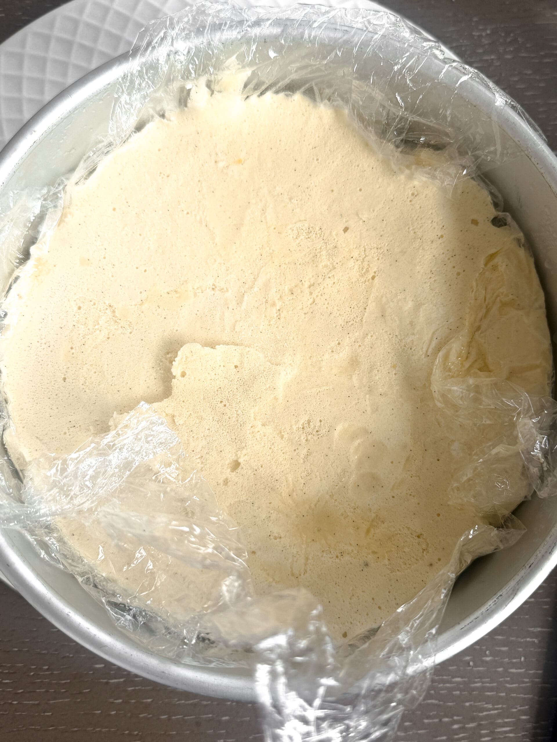 Vanilla Semifreddo with Strawberry Sauce