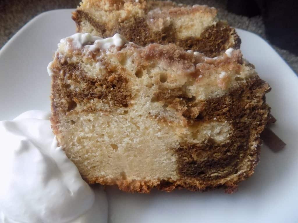 Cinnamon Swirl Pound Cake
