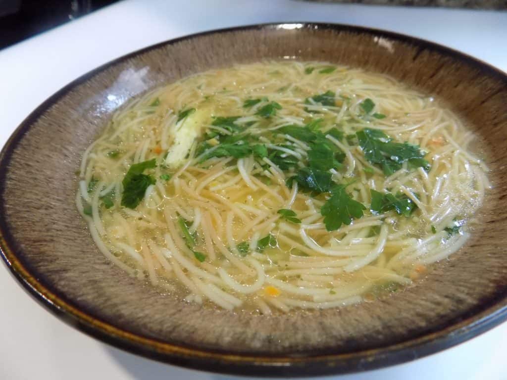 Mom's Lebanese Chicken Noodle Soup