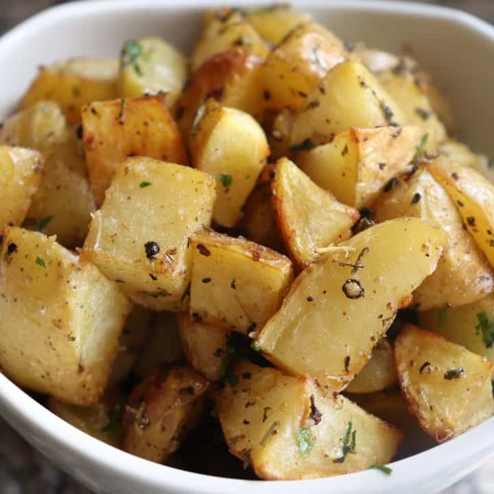 Roasted Herb and Parmesan Potatoes