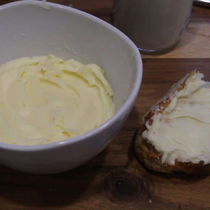 Homemade Butter and Buttermilk