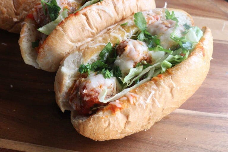 Homemade Meatball Subs