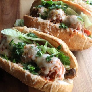 Homemade Meatball Subs
