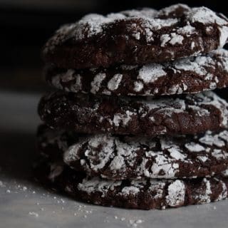 Chocolate Crinkle Cookies