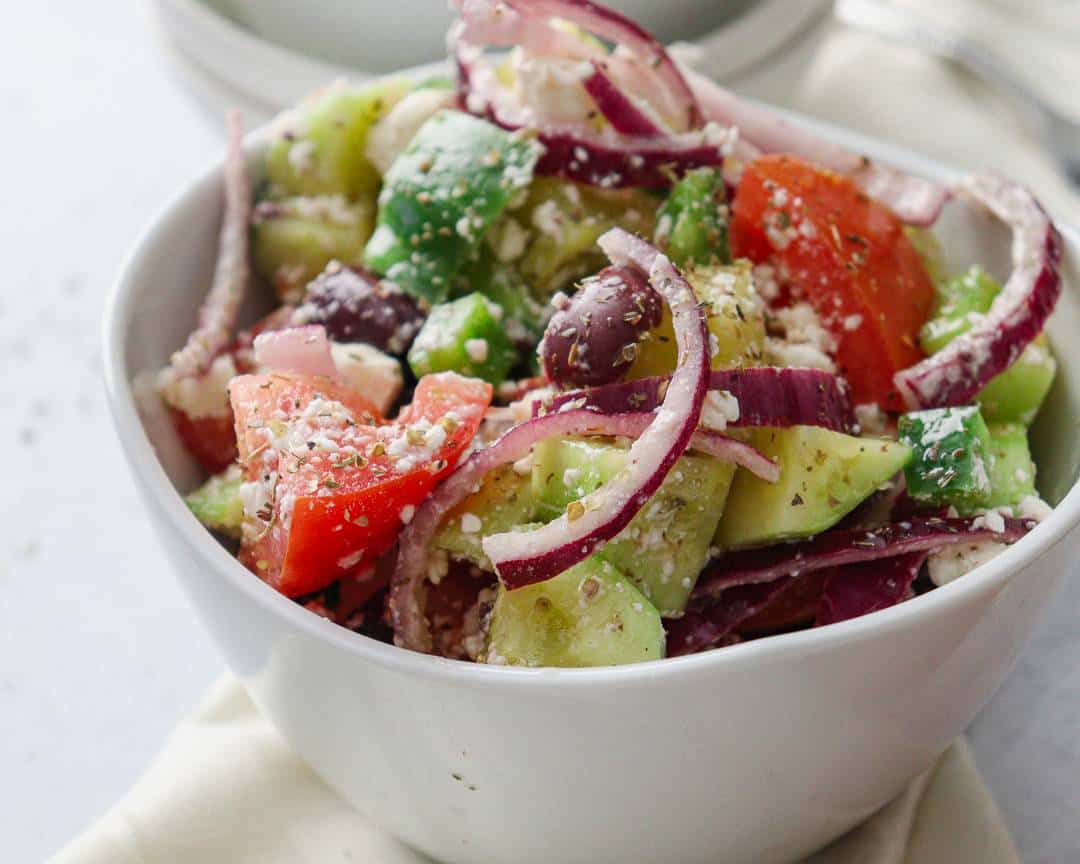 Easy Traditional Greek Salad