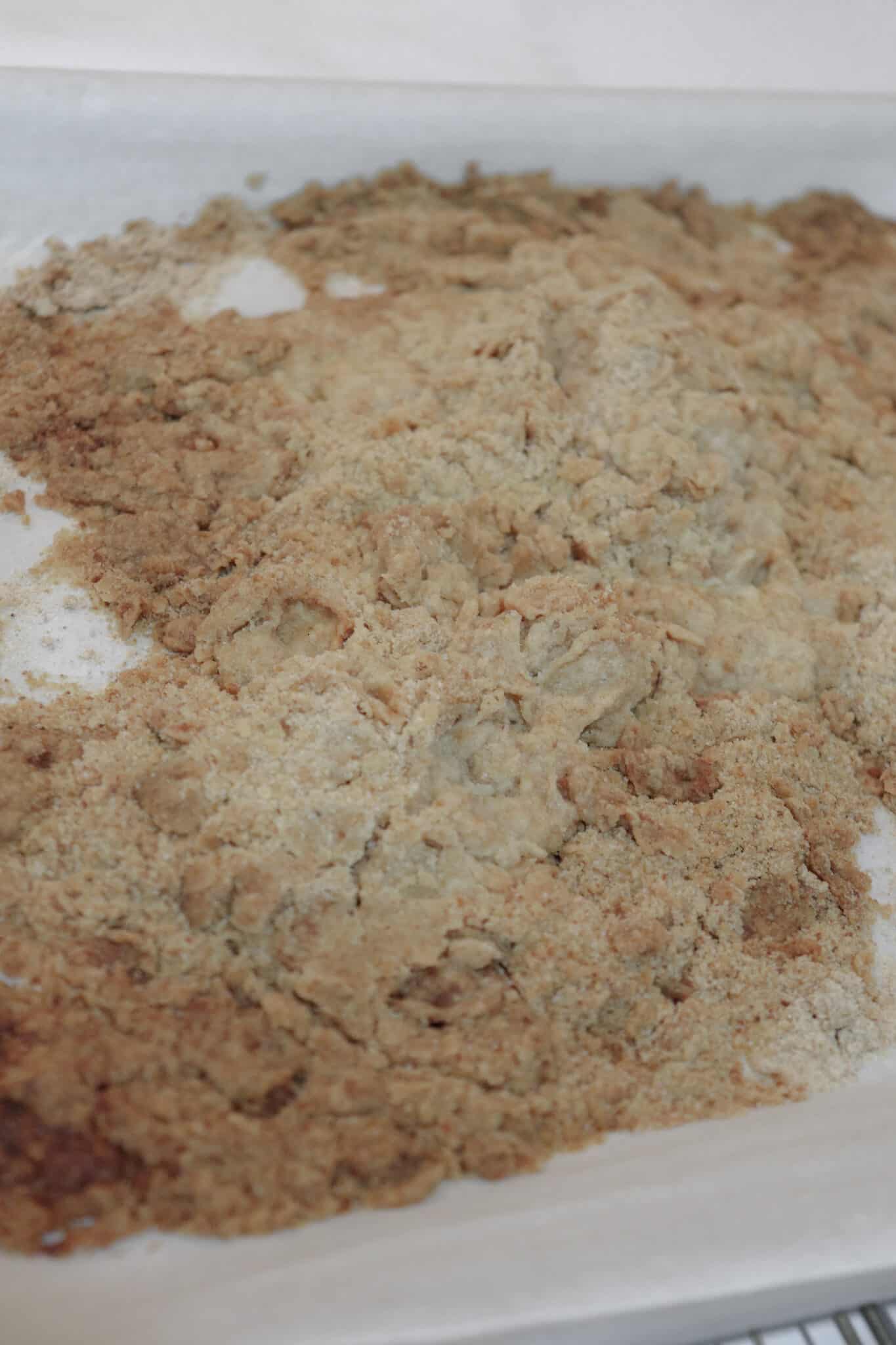 Thread Crumbles Apple Crumble Tart