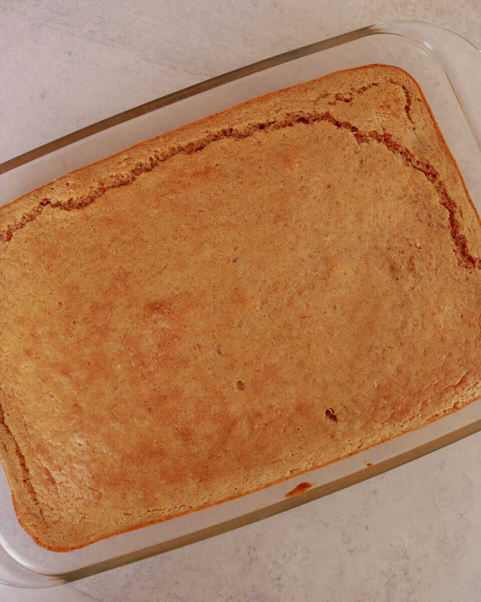 Carrot Tres Leches Cake