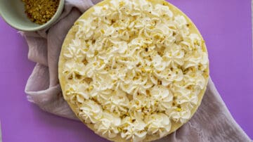 Layali Lubnan Tart (Lebanese Semolina Pudding)