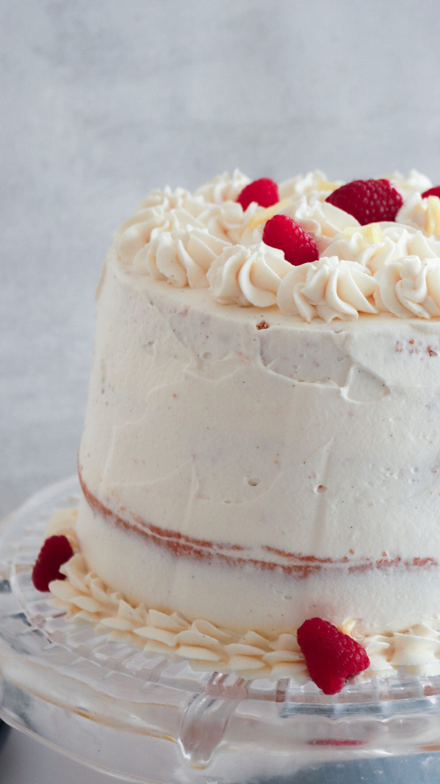 Lemon Raspberry Cake