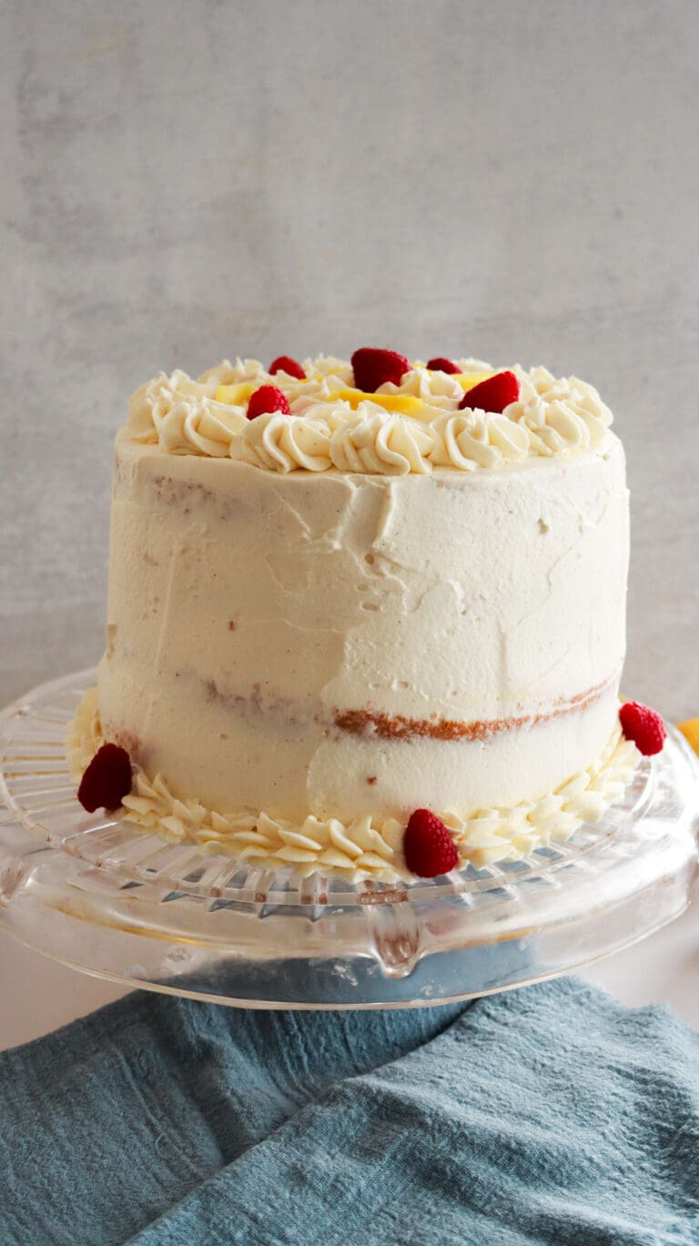 Lemon Raspberry Cake