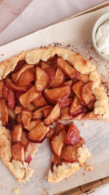 Easy Rustic Peach Galette